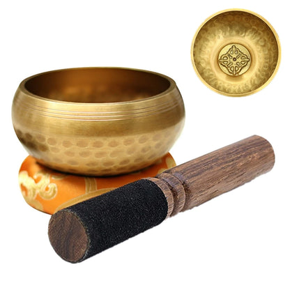 Komplettes Klangschalen Set mit Klöppel von YUNAS ECHO aus Tibet